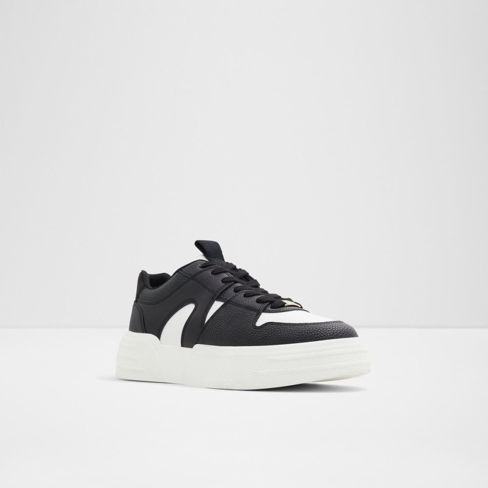 Tenis Aldo Zeus Low Top - Lug Sole Negros | 24URCVGAH