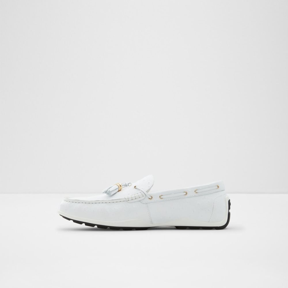 Zapatos Casuales Aldo Sheremo Driving Blancos | 67MUFXTWJ