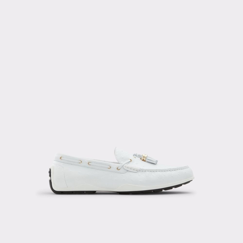 Zapatos Casuales Aldo Sheremo Driving Blancos | 67MUFXTWJ