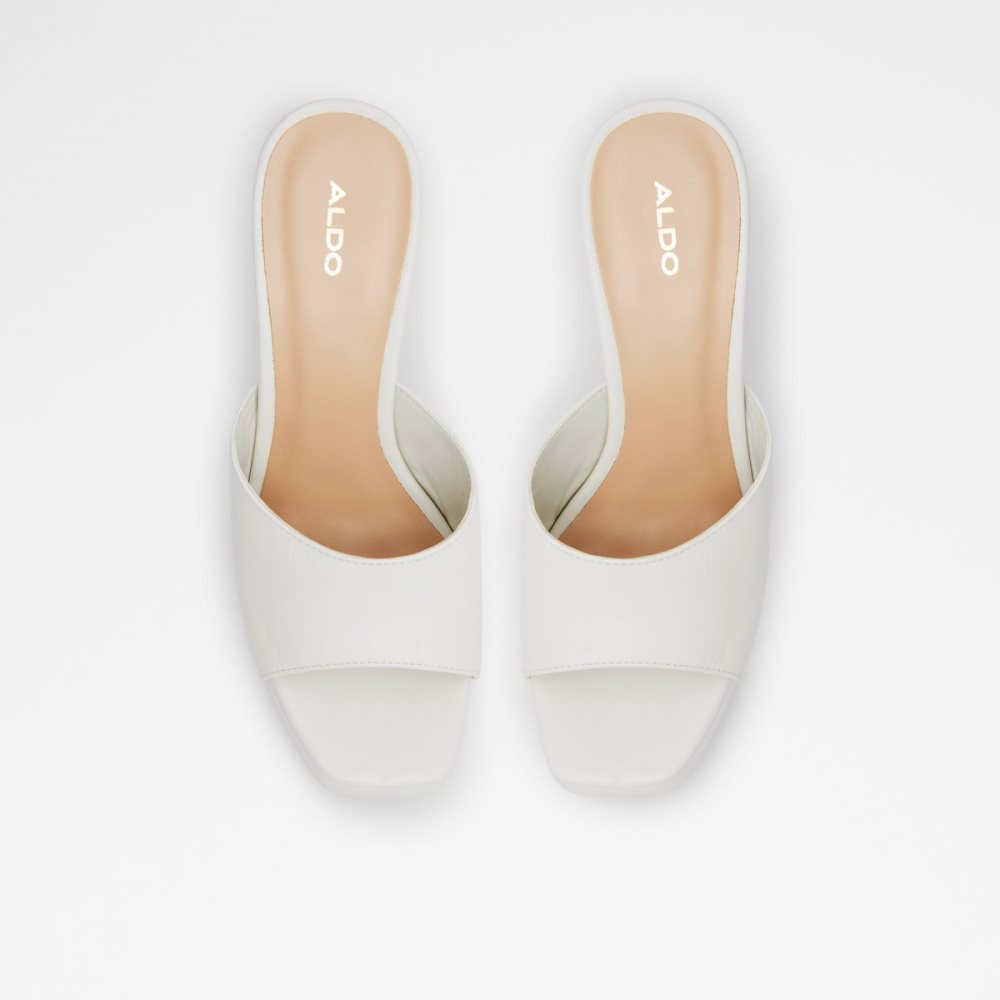 Zapatos Plataforma Aldo Faraah High Sandal - Blancos | 51UJBMNCE