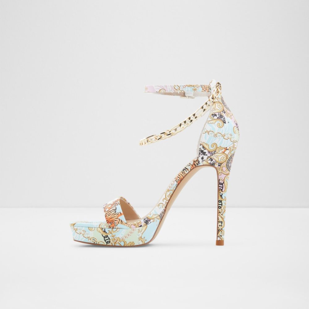 Zapatos Plataforma Aldo Scarlettchain Tacón Sandal - Stiletto Multicolor | 58FBPAEWO