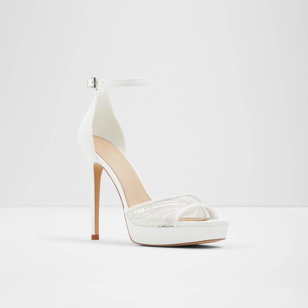 Zapatos Plataforma Aldo Wicoethiel High - Blancos | 09HMGJZON