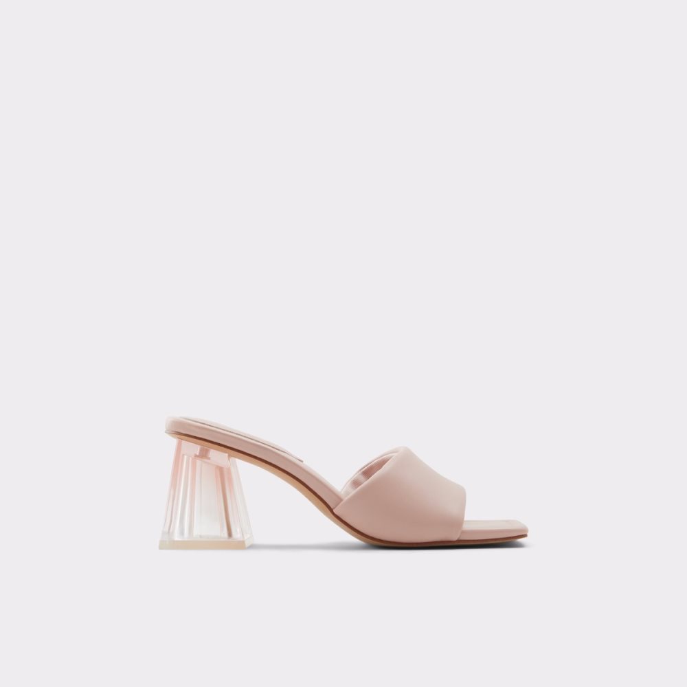 Zapatos Tacon Bloque Aldo Kylah High Sandal - Rosas Claro | 32ALBUTEH