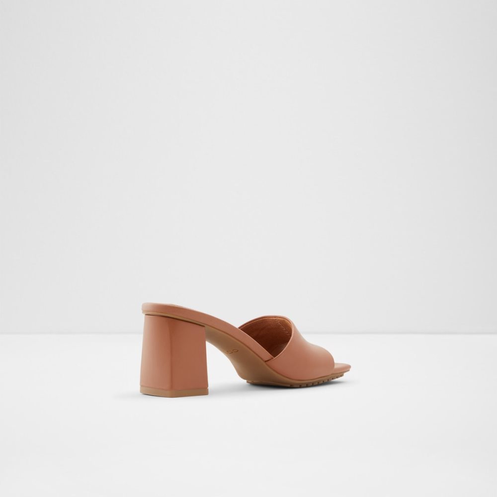 Zapatos Tacon Bloque Aldo Velalith High Sandal - Marrom | 62DMUYXBI